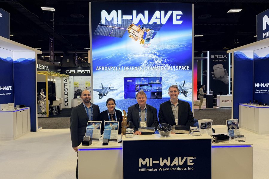 Mi-Wave 於 SATSHOW 2026 的展位